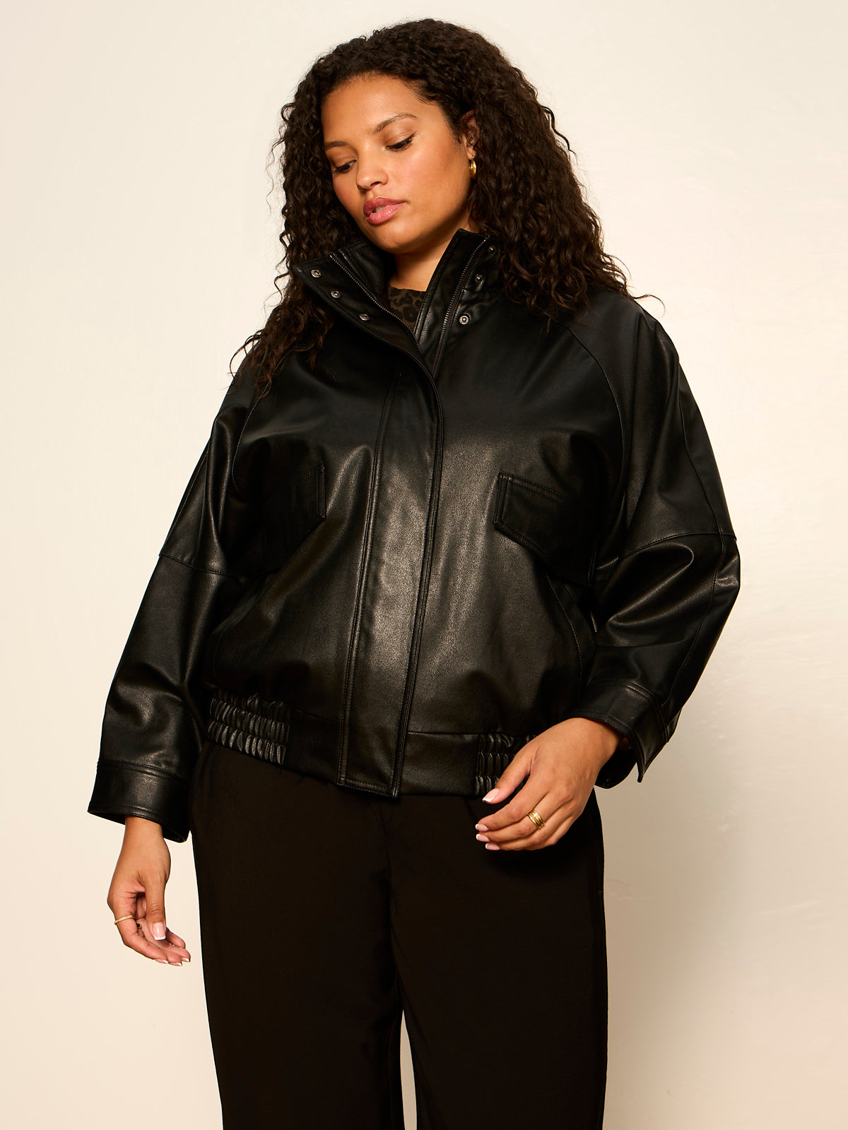 Sanctuary Clothing Best Seller - Alana Jacket Black Extended Sizing