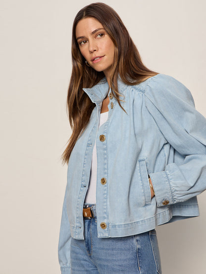Sanctuary Clothing Everyday - CHARLOTTE DENIM JACKET WHISPER