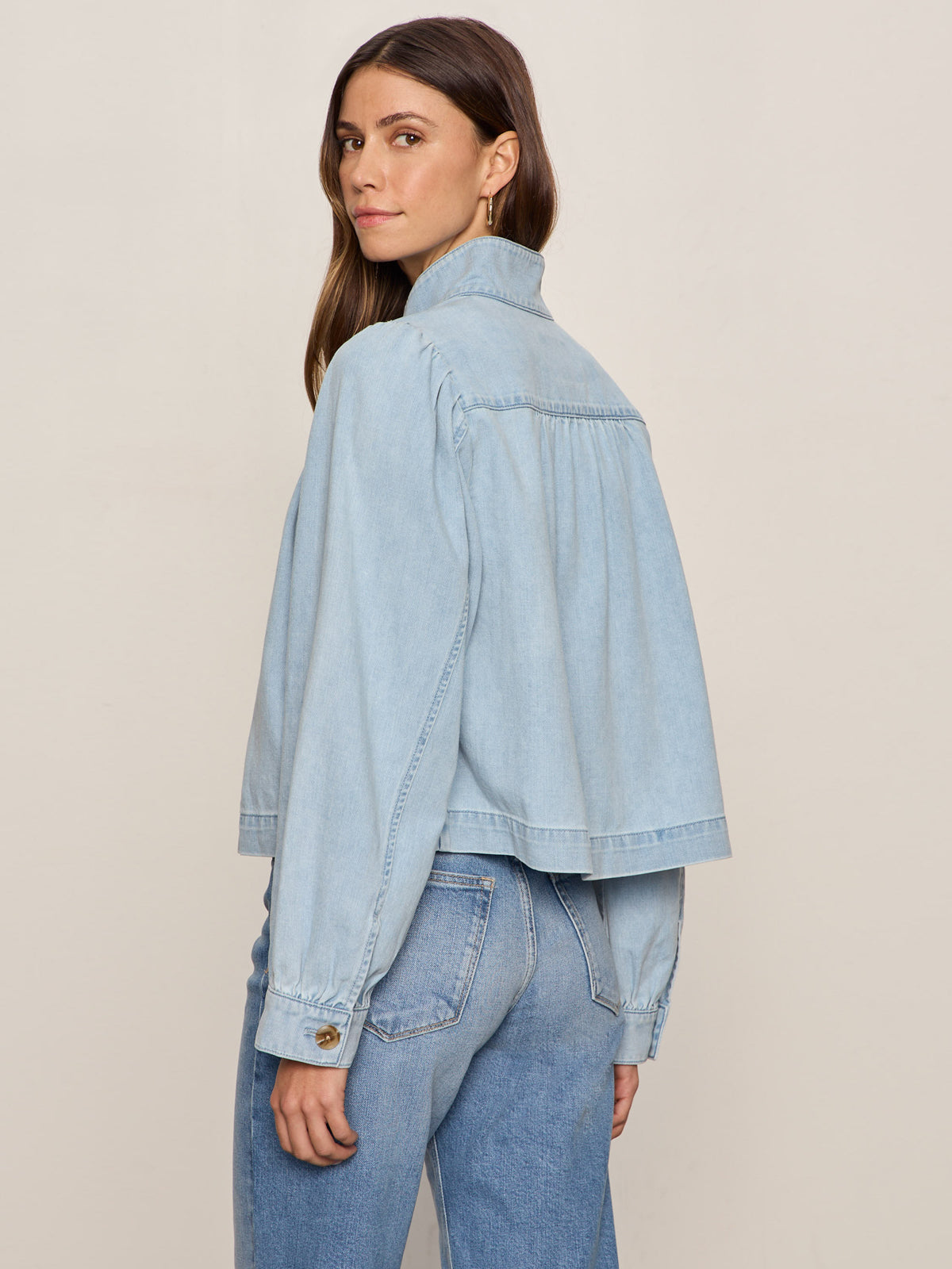 Sanctuary Clothing Everyday - CHARLOTTE DENIM JACKET WHISPER