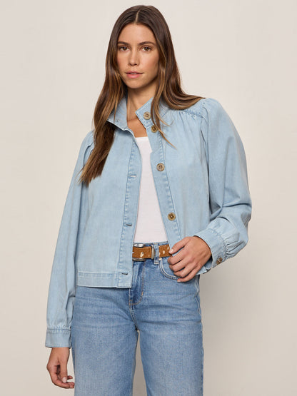 Sanctuary Clothing Everyday - CHARLOTTE DENIM JACKET WHISPER