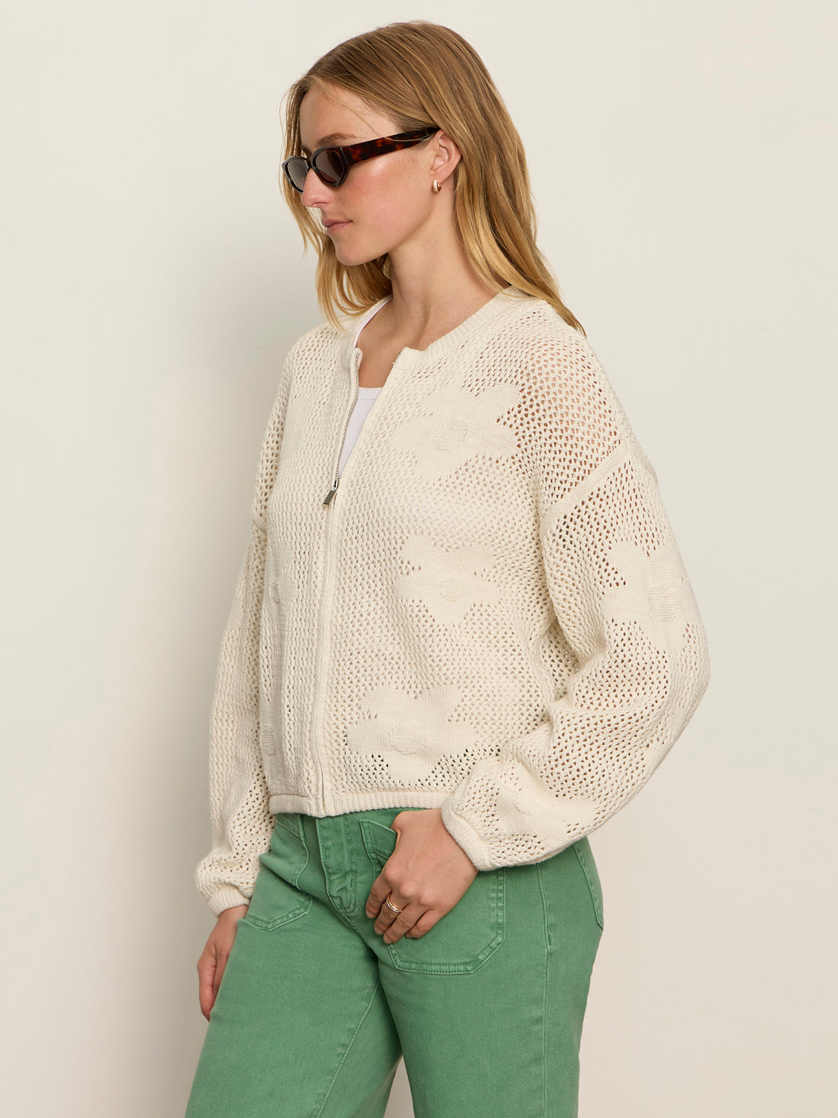 Sanctuary Clothing Exclusive - DAILY ESCAPE FLOWER POP BOMBER COLLAGEN