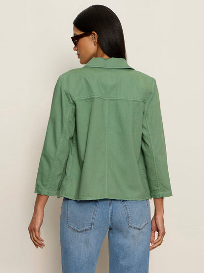 Sanctuary Clothing Great Value - CROP CHORE JACKET GREEN JUICE