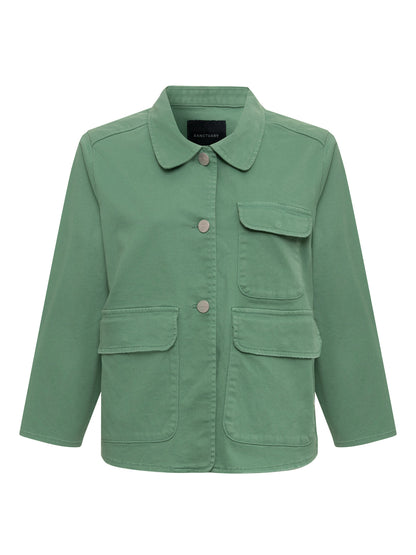 Sanctuary Clothing Great Value - CROP CHORE JACKET GREEN JUICE