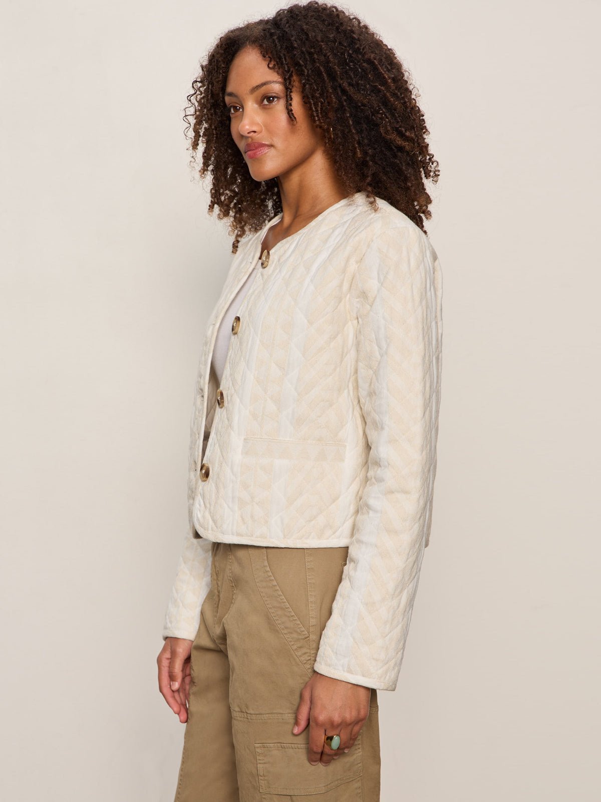 Sanctuary Clothing Best Price - CRAFTED COCO JACKET COLLAGEN STRIPE