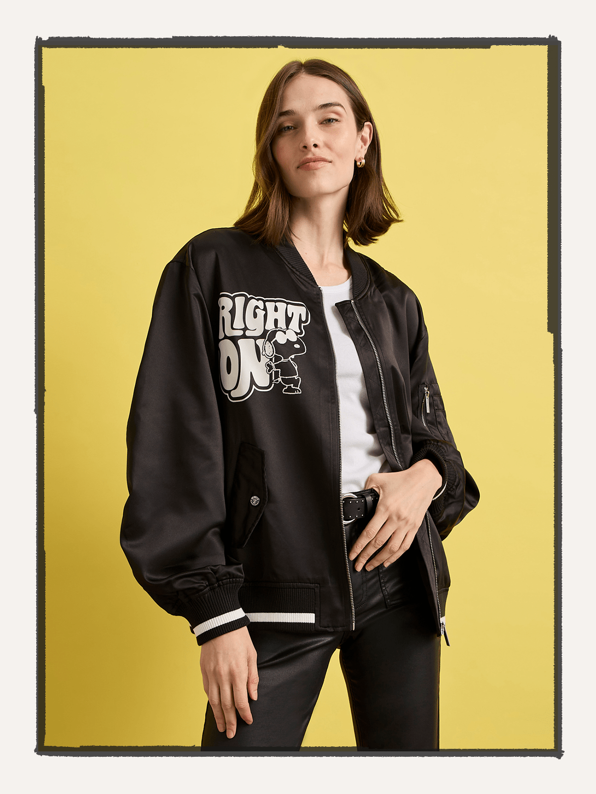 Sanctuary Clothing Popular - RIGHT ON JACKET BLACK