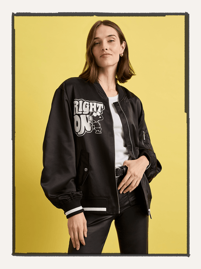 Sanctuary Clothing Popular - RIGHT ON JACKET BLACK