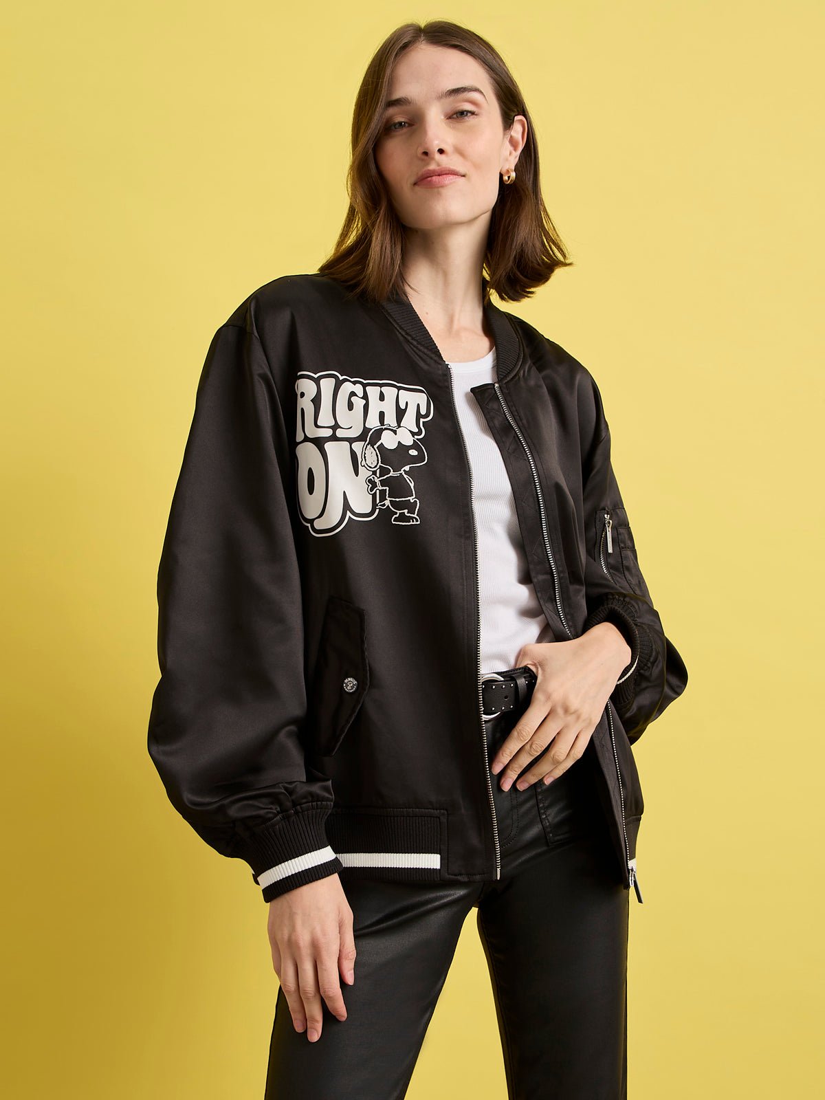 Sanctuary Clothing Popular - RIGHT ON JACKET BLACK