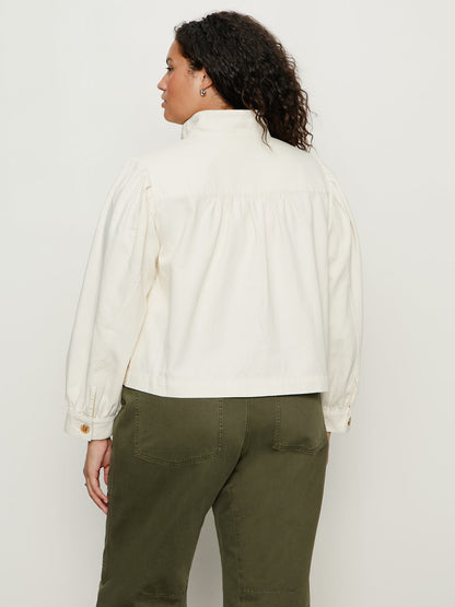 Sanctuary Clothing Quality - Charlotte Twill Jacket Collagen Extended Sizing