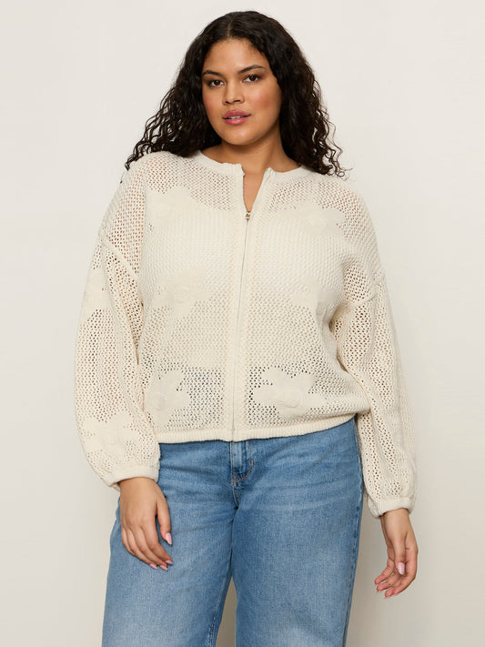 Sanctuary Clothing Quality - Daily Escape Flower Pop Bomber Collagen Extended Sizing