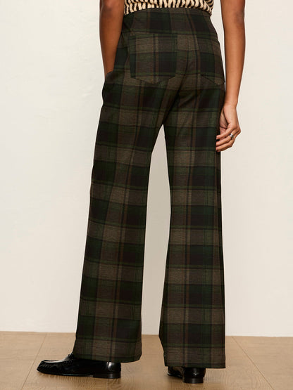 Sanctuary Clothing Latest - Relay Pull On Pant Kalamata Plaid
