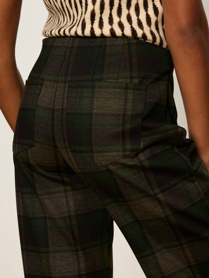 Sanctuary Clothing Latest - Relay Pull On Pant Kalamata Plaid