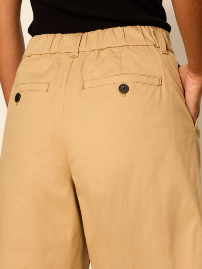 Sanctuary Clothing Best Seller - REESE WIDE LEG TROUSER KHAKI