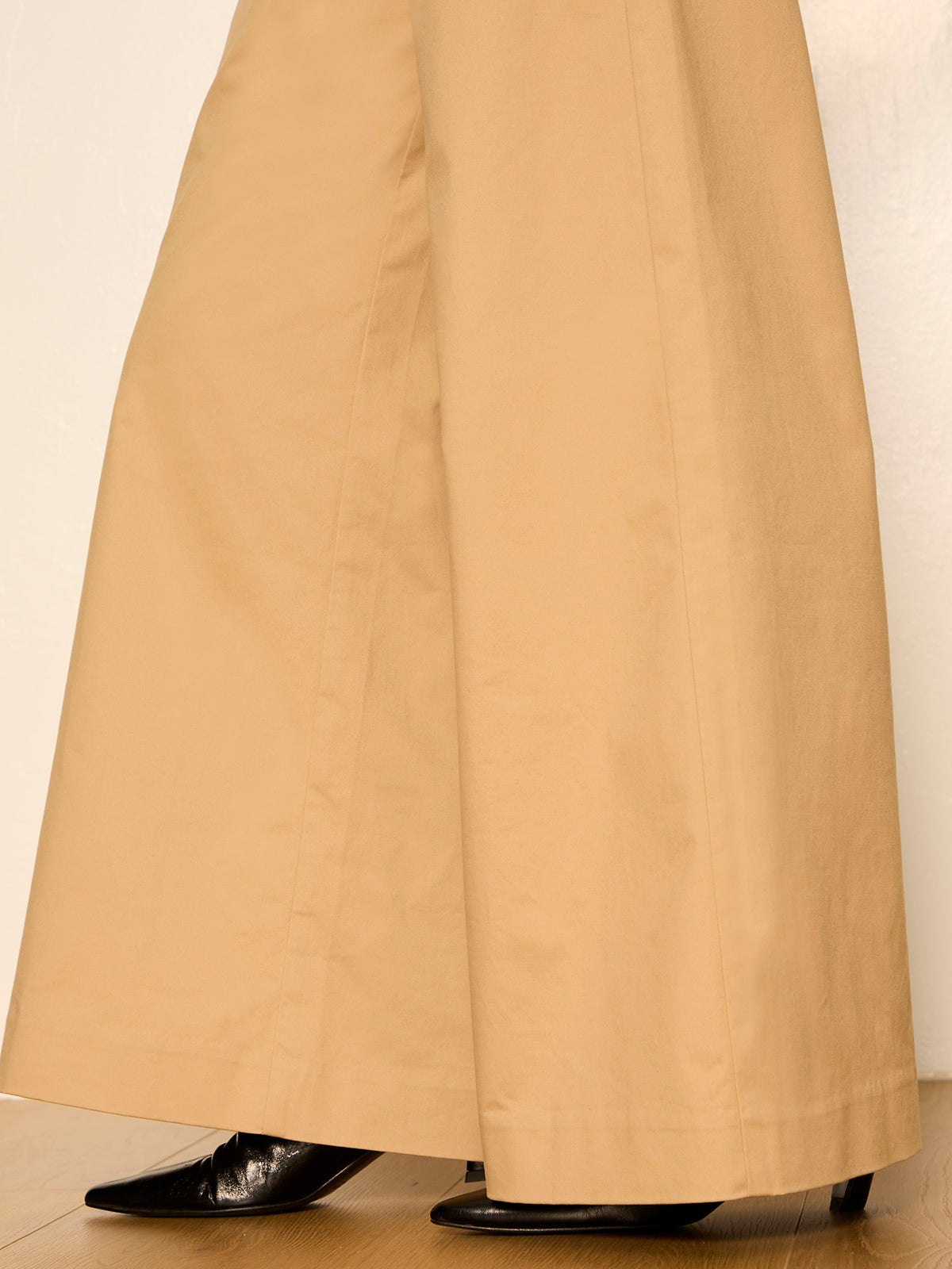 Sanctuary Clothing Best Seller - REESE WIDE LEG TROUSER KHAKI