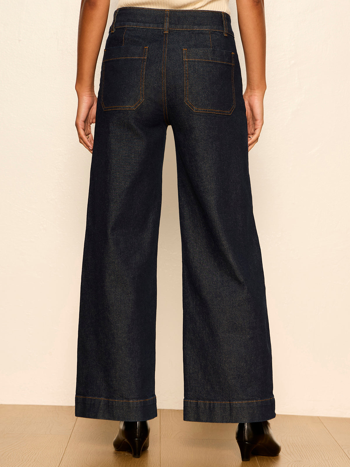 Sanctuary Clothing Essential - Chelsea Wide Leg Jean Too Much