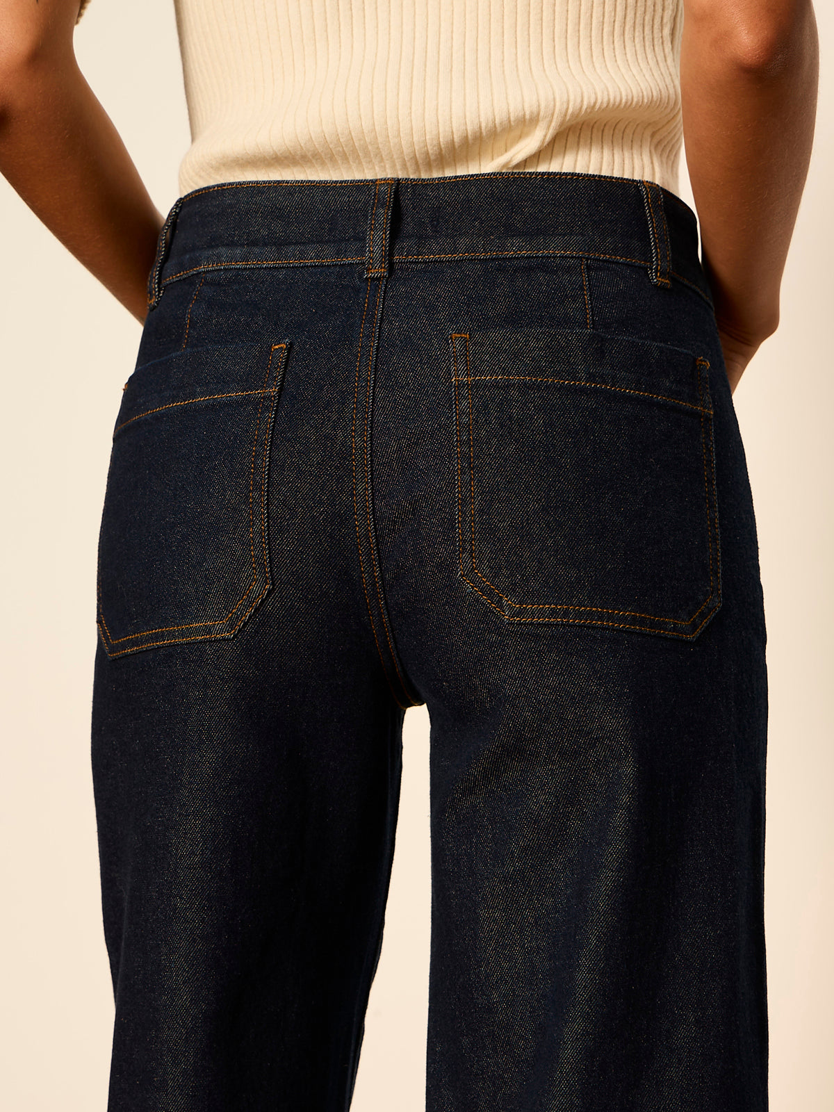 Sanctuary Clothing Essential - Chelsea Wide Leg Jean Too Much