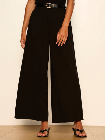 Sanctuary Clothing New - REESE WIDE LEG TROUSER BLACK