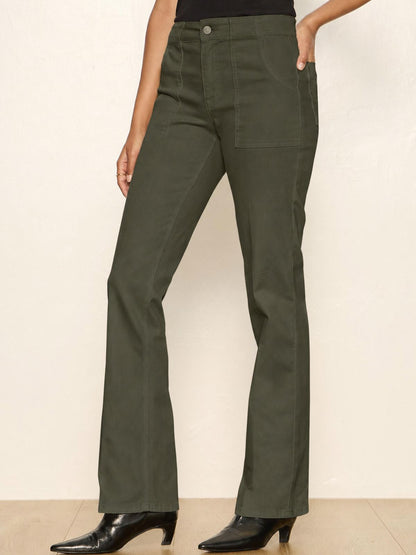 Sanctuary Clothing Smart Buy - Insider Bootcut Pant Kalamata
