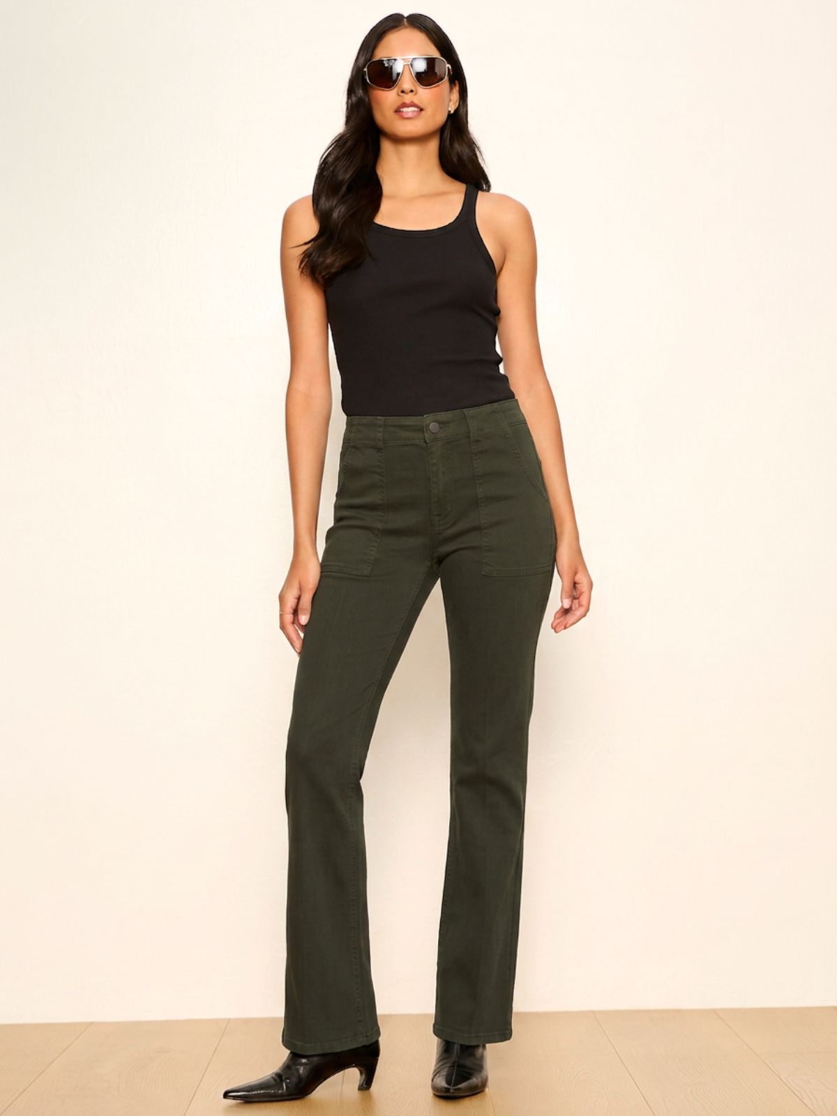 Sanctuary Clothing Smart Buy - Insider Bootcut Pant Kalamata