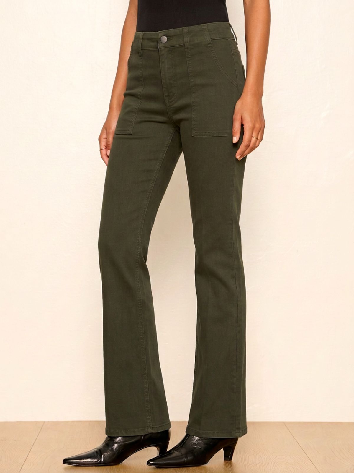 Sanctuary Clothing Smart Buy - Insider Bootcut Pant Kalamata