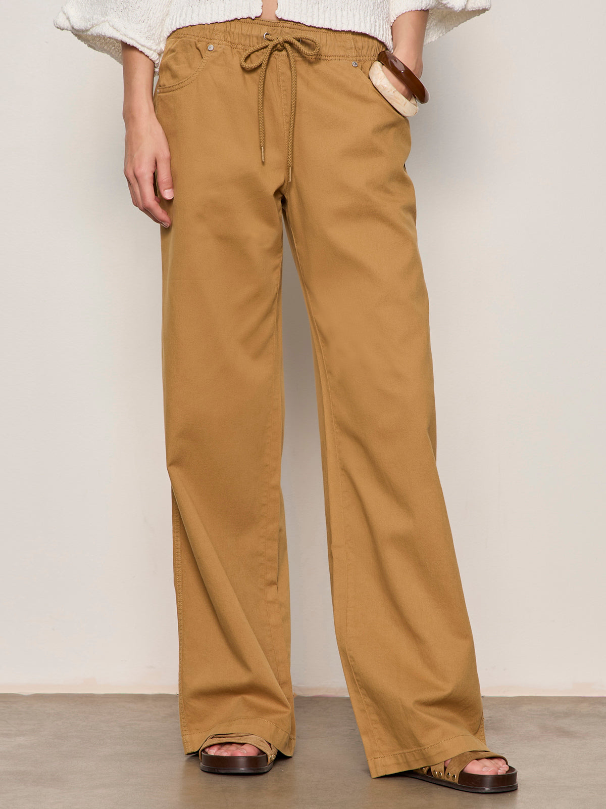 Sanctuary Clothing Latest - ALL ABOARD PANT WASHED CUMIN