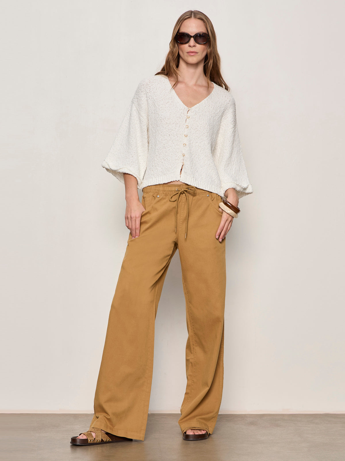 Sanctuary Clothing Latest - ALL ABOARD PANT WASHED CUMIN