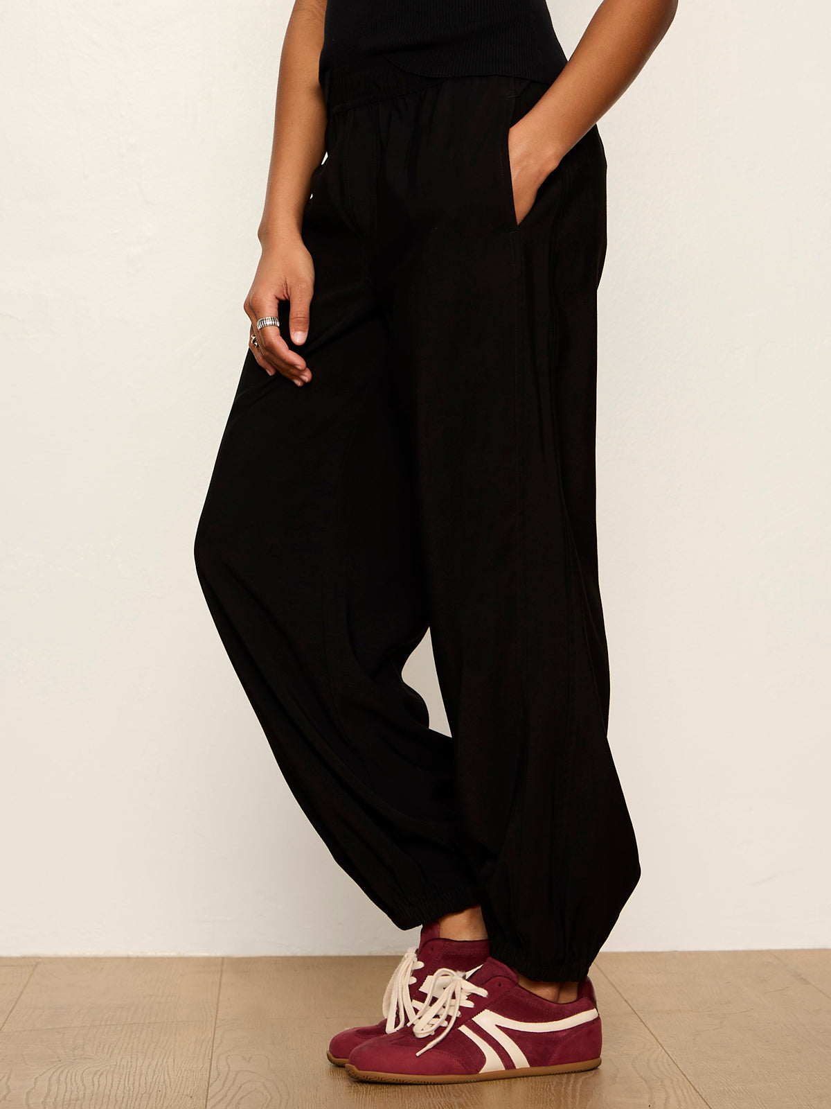 Sanctuary Clothing Latest - Micro Balloon Pant Black
