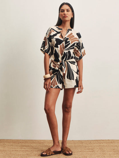 Sanctuary Clothing Recommended - GOOD TIME LINEN SHORT LOTUS
