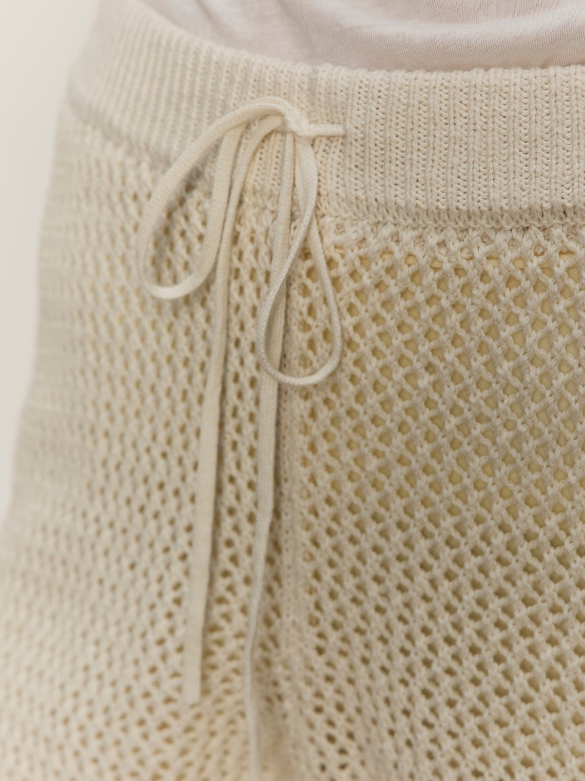Sanctuary Clothing Latest - Open Stitch Track Short Collagen / Stripe