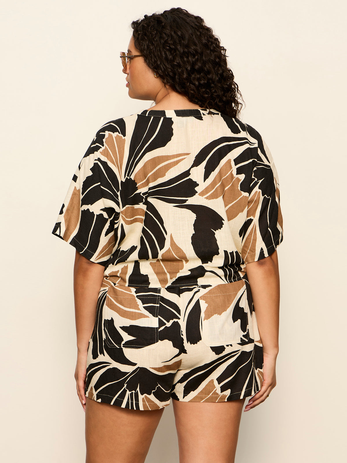 Sanctuary Clothing Customer Favorite - GOOD TIME TIE SHIRT LOTUS
