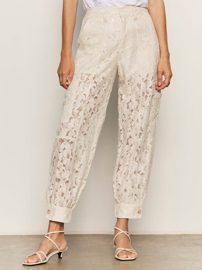 Sanctuary Clothing Recommended - SOFT VOLUME LACE PANT COLLAGEN