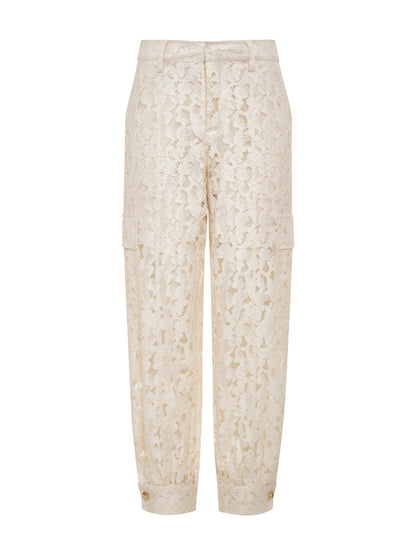 Sanctuary Clothing Recommended - SOFT VOLUME LACE PANT COLLAGEN