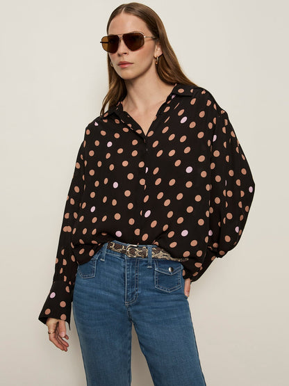 Sanctuary Clothing Smart Buy - Colette Silk Shirt Popspot