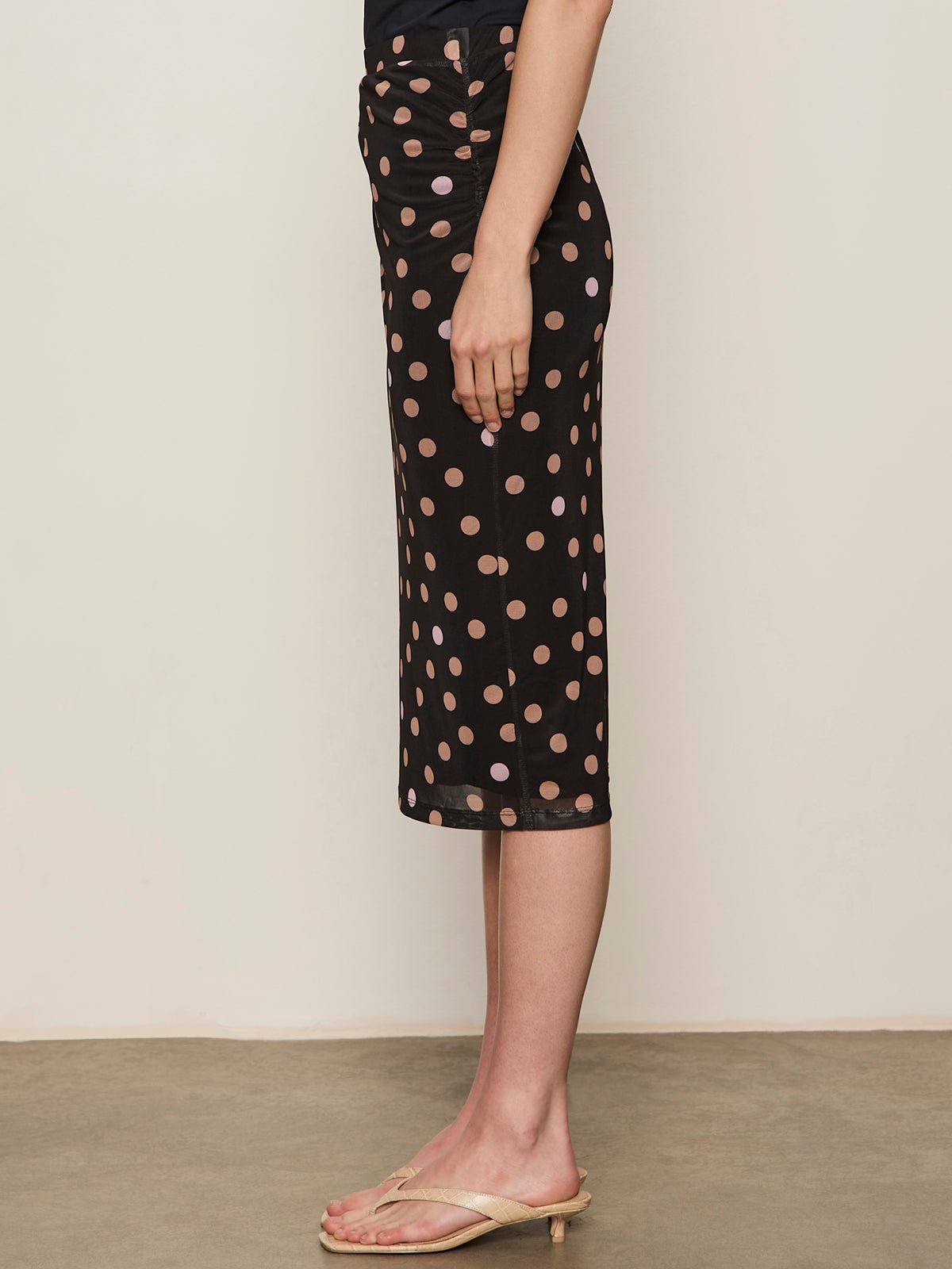 Sanctuary Clothing Premium - Gathered Mesh Skirt Popspot