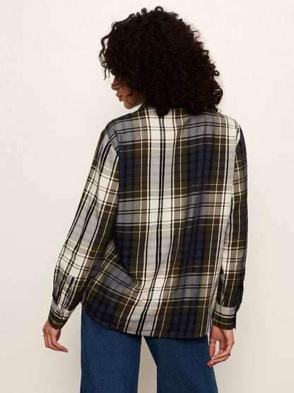 Sanctuary Clothing Best Price - The City Plaid Shirt True Green Plaid