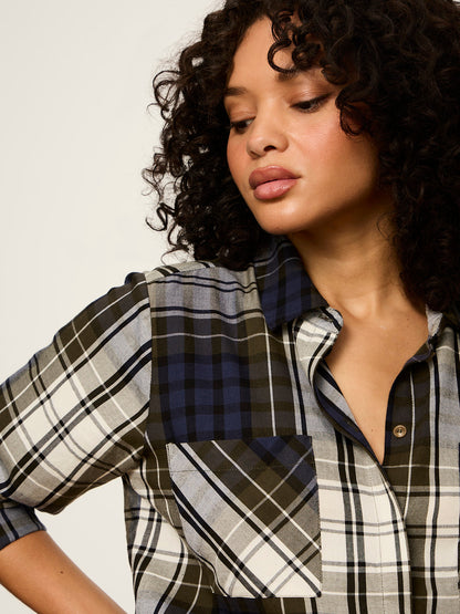 Sanctuary Clothing Best Price - The City Plaid Shirt True Green Plaid