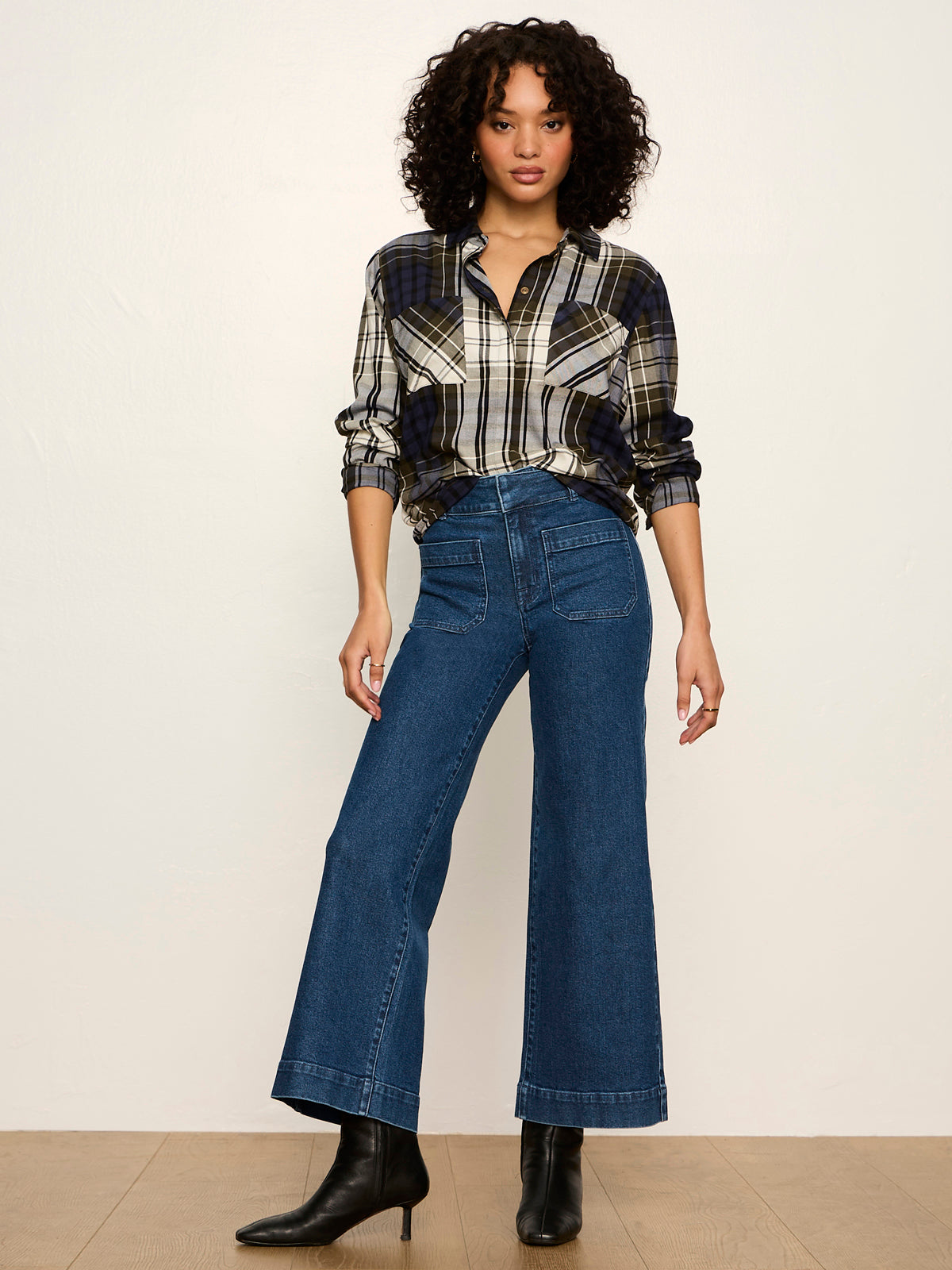 Sanctuary Clothing Best Price - The City Plaid Shirt True Green Plaid