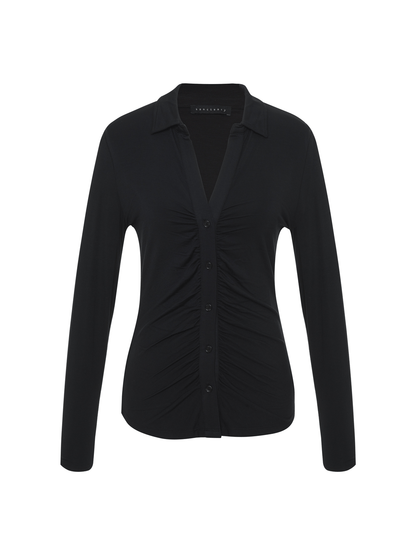 Sanctuary Clothing Premium - DREAMGIRL BUTTON UP BLACK