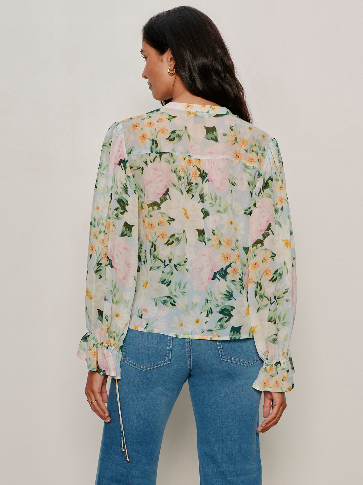 Sanctuary Clothing Exclusive - FEMME MUSE BUTTON BLOUSE SPRING FLORAL
