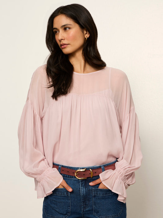Sanctuary Clothing Everyday - KEEPSAKE VOLUME BLOUSE DRIED PETAL