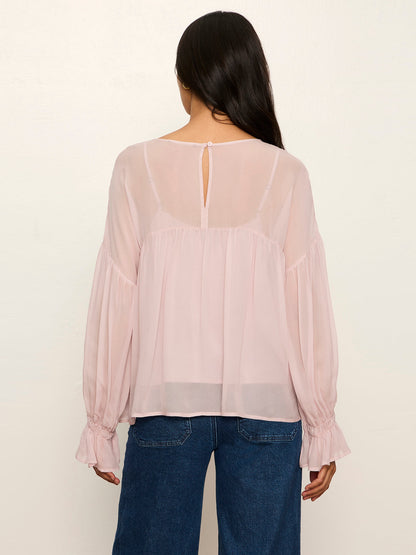 Sanctuary Clothing Everyday - KEEPSAKE VOLUME BLOUSE DRIED PETAL
