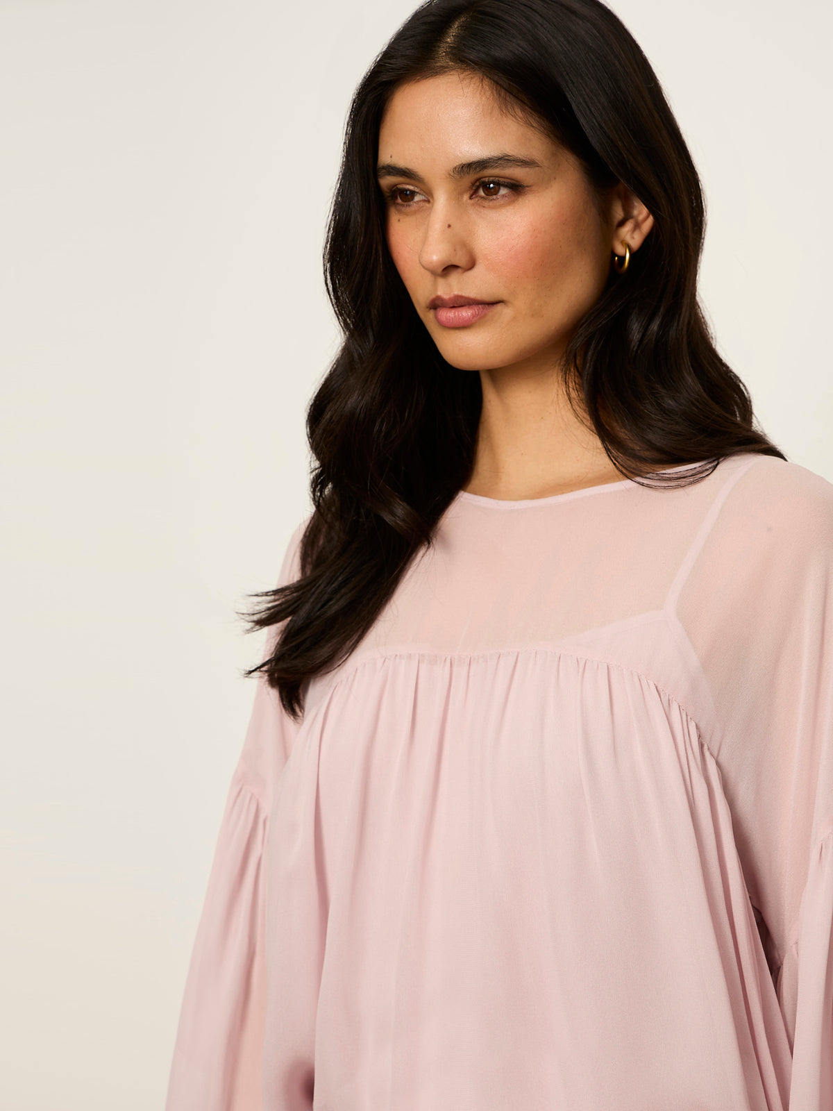 Sanctuary Clothing Everyday - KEEPSAKE VOLUME BLOUSE DRIED PETAL