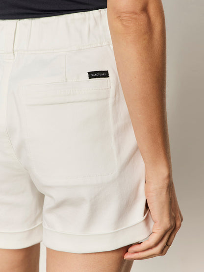 Sanctuary Clothing Sale - WANDER ON SHORT CHALK