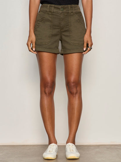 Sanctuary Clothing Deals - WANDER ON SHORT BURNT OLIVE