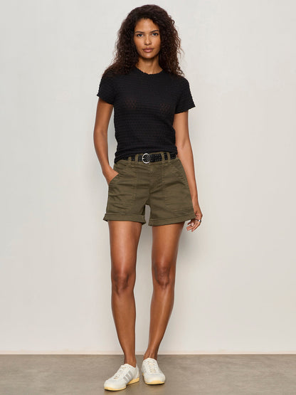Sanctuary Clothing Deals - WANDER ON SHORT BURNT OLIVE
