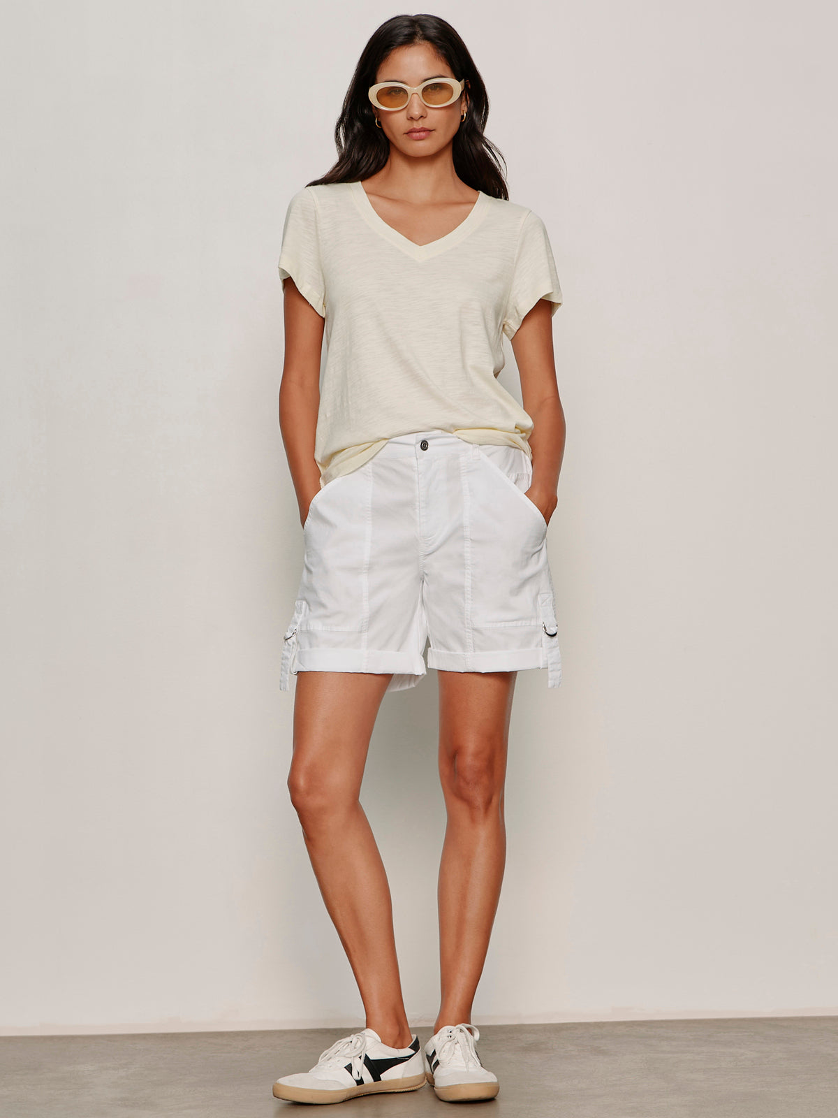 Sanctuary Clothing Special Offer - ANGELS SHORT WHITE