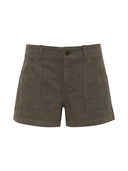 Sanctuary Clothing Deals - FABLE SHORT VINTAGE OLIVE