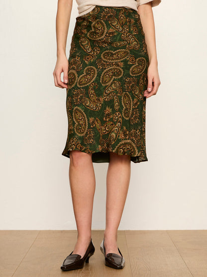 Sanctuary Clothing Exclusive - The Fall Essential Midi Skirt Decoratif