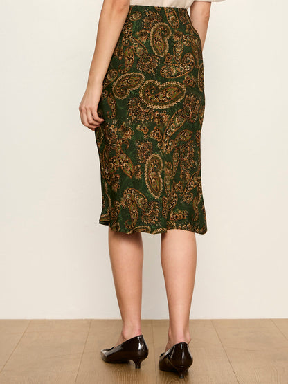 Sanctuary Clothing Exclusive - The Fall Essential Midi Skirt Decoratif