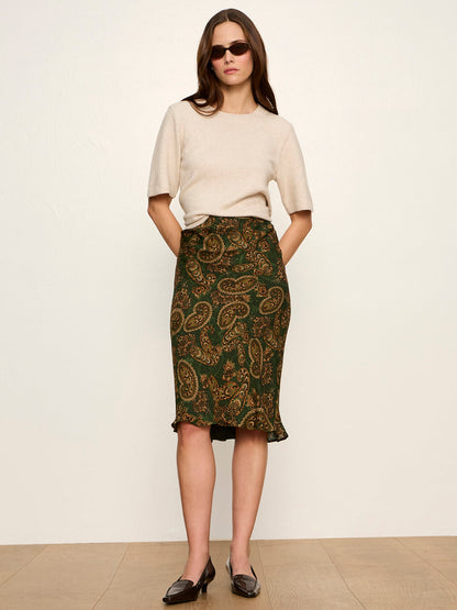 Sanctuary Clothing Exclusive - The Fall Essential Midi Skirt Decoratif