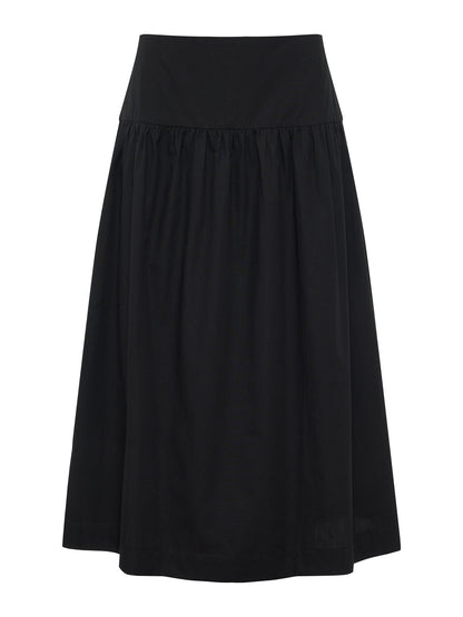 Sanctuary Clothing Exclusive - MATTER OF TIME POPLIN SKIRT BLACK